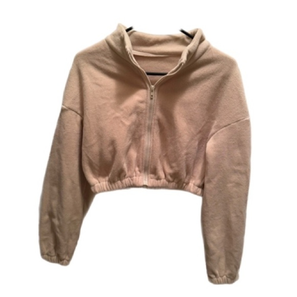2/$20 Cropped Fuzzy Jacket